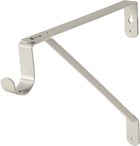 support bracket for closet rod